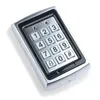 RFID Metal Access Control EM -kortläsare Knappsats med 10 EM4100 KeyFobs Waterproof Protecter Cover för dörrsystemet 240123