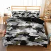 Conjuntos de cama 3d camuflagem conjunto de cama design casa têxtil legal menino menina criança adulto duver capa conjunto macio consolador capas com caso