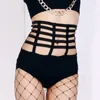 Scenkläder sexig nattklubb poldanskläder Panty Rhinestone Bikini DJ Shorts Female Performance Clothes Gogo Costume