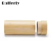 Ralferty Wooden Glasses Case Handmade Hard Square Cylinder Bamboo Strip Sunglass Case Eyewear Spectacle Eyeglass Box funda gafas 240122