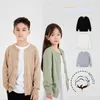 Giacche Maglione Per Ragazzo Bambino Adolescente Bambino Primavera Autunno Maglioni Manica lunga Maglia Top Autunno Moda Maglieria Abbigliamento scolastico Bianco Verde Nero.