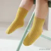 Skarpetki dla dzieci 5 Pairs Socks Baby Baby Boy Socks 0-1-3-8y Kids Pure Cotton Spring Autumn Fadeless Soft Childrens Socks for Girl