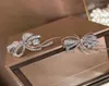 Hezekiah 925 Pure Silver Earrings Butterfly Eardrop Temporament Lady Dance Party Highend Quality Luxury Fashion Bow earrings1740812