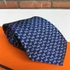 New Designer 100 Tie Silk Necktie Black Blue Jacquard Hand Woven for Men Wedding Casual and Busines Ely Purse louiselies vittonlies SL55