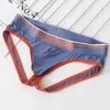 Cuecas calcinha sexy homens tanga roupa interior jockstraps crotchless cuecas cintura baixa biquíni fino fio elástico pele amigável lingerie yq240215