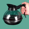 Serviessets Kleine Commerciële Amerikaanse stijl Verwarmbare koffiepot Theeketel met stalen bodem Inductie Plastic keuken