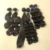 Raw hair cuticle aligned virgin human hair deep wave curly hairstyle