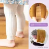 Chaussettes pour enfants nouveau-né bébé pantalon printemps automne filles Leggings couleur unie coton pantalon enfants enfants Leggings 0-6 ans bébé fille chaussettes