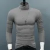 Arcsinx turtleneck tshirts män modal tight överdimensionerade tshirt män 5xl 6xl långärmad tshirts män t shirt höstmens kläder 240124