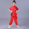 Vêtements ethniques Enfants Adulte Chinois Traditionnel Wushu Uniforme Enfants Vêtements Arts Martiaux Costume Costume Changquan Costume Pour Fille