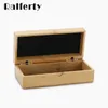 Ralferty Wooden Glasses Case Handmade Hard Square Cylinder Bamboo Strip Sunglass Case Eyewear Spectacle Eyeglass Box funda gafas 240122