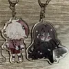 Llaveros Danganronpa Hinata Hajime Nagito Komaeda Cosplay Llavero Accesorios Llavero Mochila Colgante Dibujos animados Prop Insignia