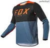 T-shirt da uomo 2021 Foxx Speed Down Mountain Bike Riding Suit Uomo e donna a maniche lunghe Top Summer Cross-country Motorcycle Racing Suit