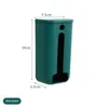 Kitchen Storage Trash Bag Holder Modern Versatile Durable Easy To Install Save Space Wall Mounted Garbage Plastic