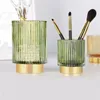 Storage Boxes Glass Bucket Phnom Penh Rich Texture Household Products Pen Holder Makeup Brush Home Decoration Bathroom