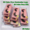 False Eyelashes Mink Eyelashes Invisible Band Lashes Natural 3D False Eyelash Fl Strip Transparent Cilios Posticos Drop Delivery Healt Dhlab