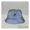 Snapbacks 2024 Est Reflective Fabric Nocturnal Safety Fishermans Hat Printed Baseball Cap Short Brimmed Sunsn Empty Top For Men And Dhebj