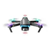 Droni S98 4 Assi RC Aerei Doppia Fotocamera Evitamento Ostacoli a 360 Gradi Luci Fredde Pieghevole Aerea Quadcopter hot YQ240217