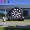 4mH (13.2ft) With 10balls wholesale Outdoor inflatable soccer dartboard/football dart board&Party Game Darts Board