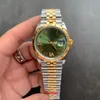 Orologi di lusso Orologi di design Orologio meccanico automatico da donna di alta qualità 36 / 31mm Fascia con diamanti dorati Acciaio inossidabile Regalo della madre di coppia Porta la scatola della moda