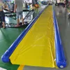 30x2m (99x6.5ft) Met ventilatorvrije deur levering buitenactiviteiten Zware pvc gigantische opblaasbare waterglijbaan luchtdichte slip en glijbaan voor kinderen, volwassenen