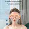 Массажер для глаз 4D Smart Airbag Вибрация Инструмент для ухода за глазами Компресс Bluetooth Очки для массажа глаз Чехол для усталости от морщин 240126