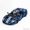 Blocks 1466pcs Technical Car With Forded GT Supercar In Stock 42154 Model Building Block Toy Vehicle Bricks Birthday Gifts Boyfriend