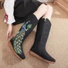 2024 Designer Women tall Boots Fashion Knee Cotton Boot black red Size EUR 36-40