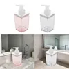 Liquid Soap Dispenser Empty Refillable Pump Bottle Facial Cleaning Bubble Maker For Restroom