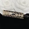 Shiny Rhinestone Full Diamond Hair Clips Hairpins Barrettes Luxury Star Shaped Hairclips Hair Pins With Gift Box