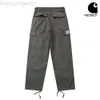 Projektant 24SS Carhart Pant Carharrt Khat Bojurs Miłośnicy multi kieszeni swobodny luźne spodnie dla mężczyzn i kobiet