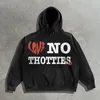 Sweats à capuche pour femmes Harajuku Love Noies Imprimer Goth Femmes Surdimensionné Streetwear Sweat à capuche Vintage Tops Sweat Y2k Vêtements Hommes Vêtements