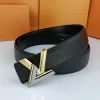 Luxurys designers belts designer belt trend letter with women and men leisure retro Embossed twill colour blocking 3.8 wide versatile