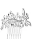 FEIS hole crystal dragonfly hosre eye hair combed romantic bridal flower headdress hair accessory for bride wedding1436122
