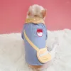 Vestuário para cães Roupas para animais de estimação Uniformes escolares japoneses Design Roupas fofas para cães pequenos e gatos S-XL