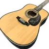 41 -calowy D45 Forma 12 String Black Finger Real Abalone Acoustic Guitar