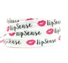5 8 Lip Sense Print Fold Over Clost Lips Printed Foe Tape Tape Ribbon For Girls Pony Tail حامل الشعر Brace6088223