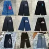 Pantalones vaqueros para mujer Hip Hop Harajuku de gran tamaño holgados para hombres Y2k Streetwear Low Rise Personalidad Casual Pantalones de mezclilla Retro Punk Pantalones para hombre