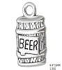 2021 Zinc alloy Bottle of Beer Floating Charms DIY Drink Jewelry Making Accesory7370698