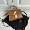 حقيبة فانكوفر نانو مونتريال ديميلييه 10A Luxurys Leather Leather Handbag Bag Bag Bag Bag Woman Men Tofu Top Messenger Tote Bag Crossbody Clutch Bags