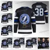 Lighing 2023-24 Terceira camisa de hóquei Andrei Vasilevskiy Nikita Kucherov Steven Staos Victor Hedman Brayden Point Brandon Hagel Haydn Fleury Darren Raddyshs