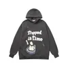 Women's Hoodies Harajuku Broken Planet Puff Women Oversized Streetwear Goth Sweatshirt Grunge Couples Korean Gothic Y2k Clothes