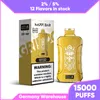 EU Warehouse Clear Vape 15k Puffs Crystal Pro Wegwerp e-sigaret