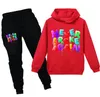 Teenmiro 2pcs Kids Clothes Set Long Sleeve Hooded Sweatshirt Pant Boy Girl Sport Wear Teenagers Cotton Sportwear Children Outfits 9561863