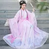 Bühnenkleidung im chinesischen Stil für Frauen, orientalische Vintage-Hanfu-Kostüme, Blumenstickerei, Feenkleider, traditionelle antike Prinzessin, tägliche Outfits