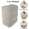 Pillow Sugan Life The Most Diverse & Innovative Inflatable Travel Airplane Train Car Footrest Cushion / Neck For Sleeping Easy