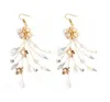 Summer Super Fairy Deserve Act Original Handmade F lowers Ear Hook Earrings National Wind Small Adorn Article Stud Earrings JCC0945563650