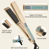 Hårrätare pekskärmplatta platt strykjärn keratinbehandling 450 ° F / 230 ° C Salong Hair Styling Tools Dual Spänningen 240119