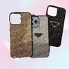 Bling Glitter Sequins telefoonhoesjes voor iPhone 13 Pro Max I 14Pro 11 XS XSMax XR 8 7Plus Luxury Brand Fashion Designer Shining Women4517060