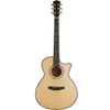 VOKI Edge Sittica Spruce guitare à doigt en bois massif avec touche en ébène